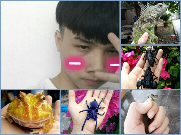 Rùng mình với bộ sưu tập 12 thú cưng "độc lạ" của 10x Khánh Hòa