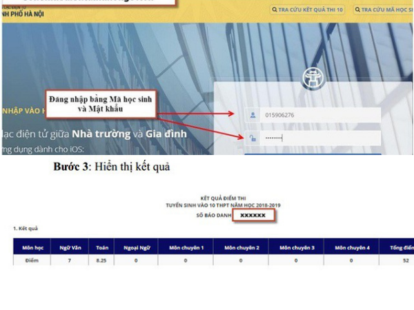 Hà Nội: Sở GD&ĐT công bố điểm thi lớp 10 THPT 2018