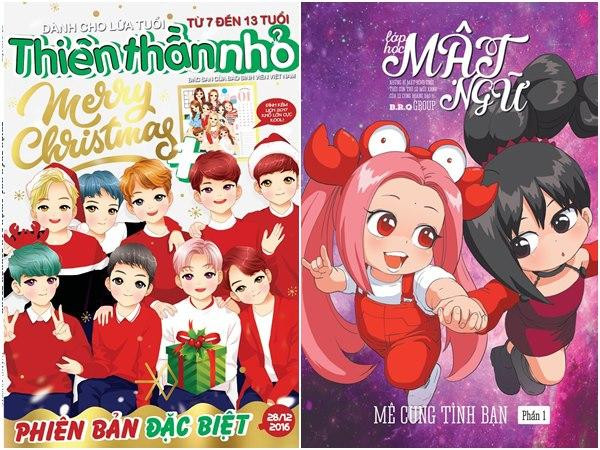 Thiên Thần Nhỏ truyện tranh 40 tặng các Tappy lịch chibi 2017 khổ lớn 