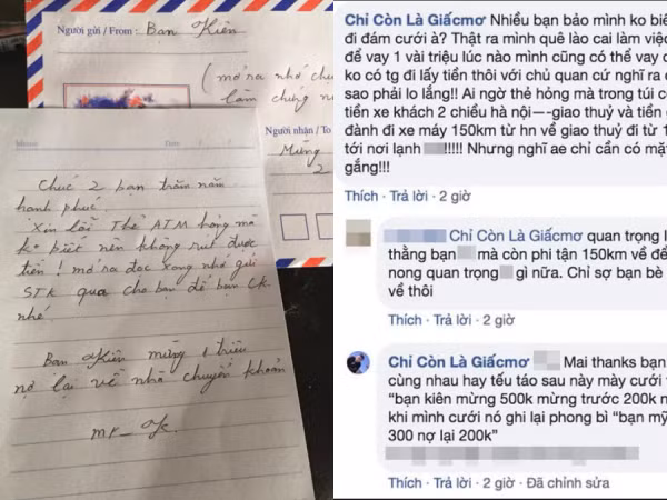 Chàng trai vượt 150 km đến ăn cưới bạn nhưng nợ tiền mừng vì lý do này