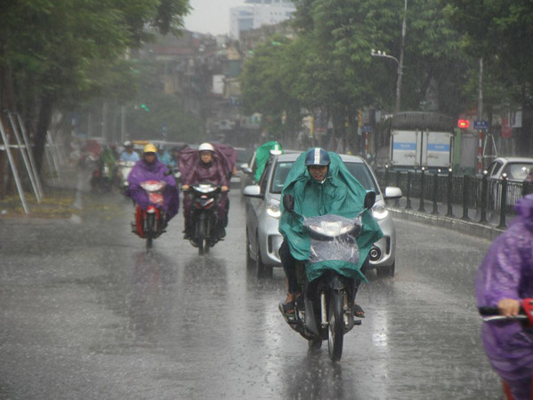 Dự báo thời tiết: Bắc Bộ và Bắc Trung Bộ tiếp tục mưa to đến ngày 17/7