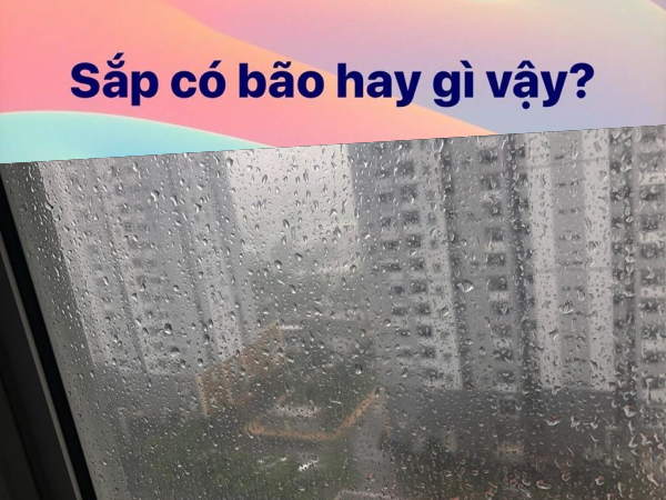 Mưa lớn bất ngờ, trời Sài Gòn tối mù dù đã 8h sáng, dân mạng hoang mang lo bão lại về