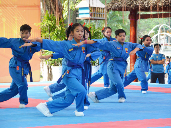 Hơn 2000 học sinh TP.HCM tranh tài tại "Festival võ nhạc toàn thành 2019"
