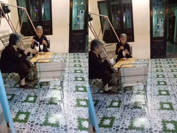 Hai cụ bà đi uống trà sữa khiến dân tình rần rần "tag" bạn thân: "Sau này mình cũng vậy nhé"