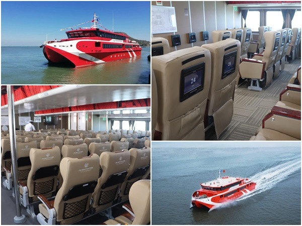 Đi từ Vũng Tàu ra Côn Đảo chỉ mất 3 tiếng với tàu cao tốc Express 36