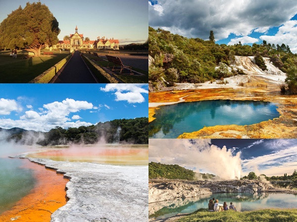 Vẻ đẹp của thành phố quanh năm ngập mùi trứng thối ở New Zealand