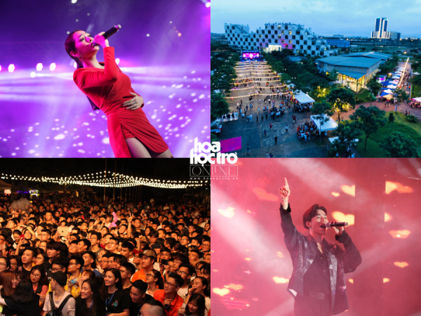 Hà Nội: Hàng ngàn bạn trẻ "quẩy tung mưa" cùng đại nhạc hội "Đêm đừng đỡ" tại ĐH FPT