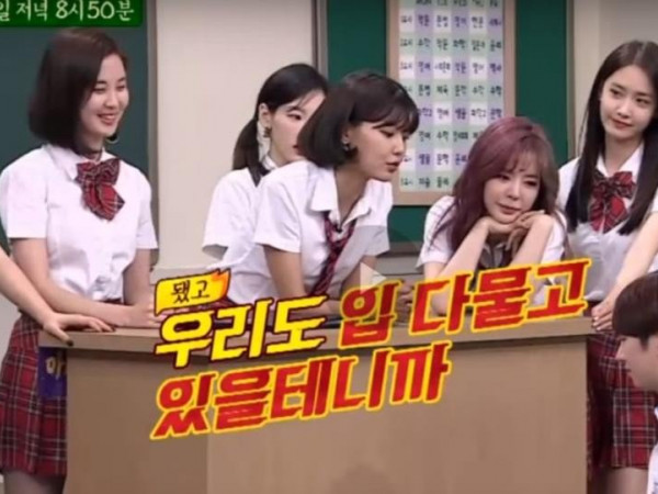 Heechul (Super Junior) toát mồ hôi khi bị các cô nàng SNSD "phơi bày" chuyện tình cảm