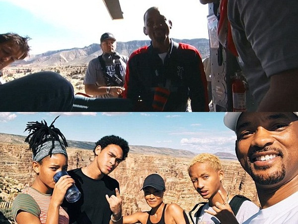 Tài tử Will Smith mừng tuổi 50 bằng cú nhảy “đau tim”