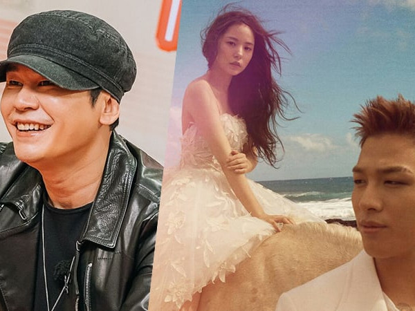 Bố Yang gửi lời chúc phúc ngọt ngào đến Taeyang và Min Hyo Rin