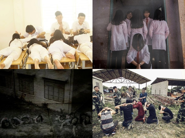 Sốc với những bộ ảnh kỷ yếu “độc” đến mức dung tục, phản cảm