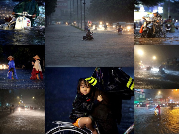 Sài Gòn ngày bão quét