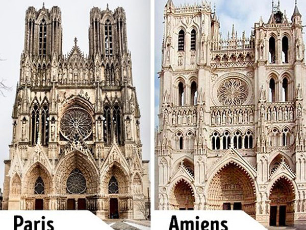 Ngạc nhiên với hình ảnh các địa điểm "sinh đôi" cách nhau cả ngàn dặm