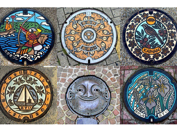 Nhật Bản “lột xác” cho 12.000 chiếc nắp cống đẹp như tranh vẽ