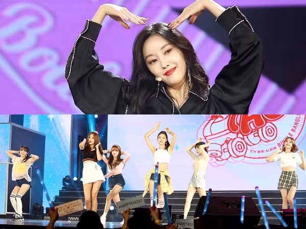 Hyomin (T-ara) và AOA xúc động trước tình cảm của fan Việt tại "V HEARTBEAT LIVE"