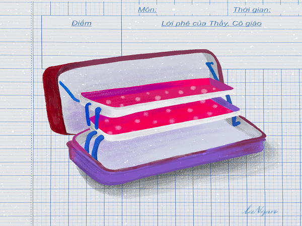 Bộ tranh siêu đáng yêu về những dụng cụ học tập “huyền thoại” một thời của 8X
