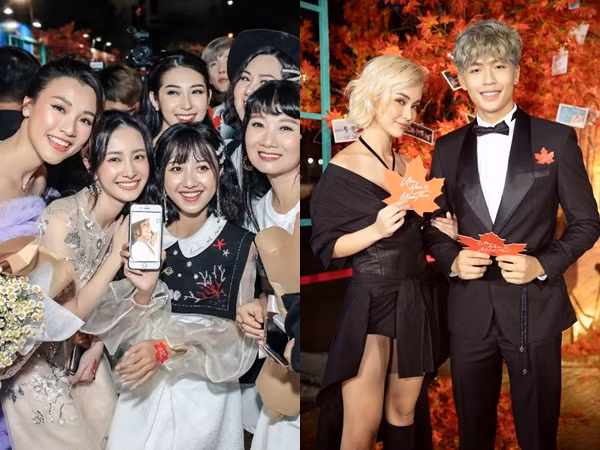 Nhóm "Ngựa Hoang" đến ủng hộ Hoàng Oanh, Yoon Trần đi cùng người tình tin đồn MLee