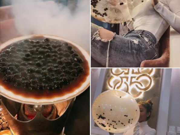 Không chỉ dùng ở món ăn, trân châu đường đen còn được đưa vào... bóng cười?