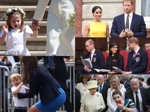 Phía sau cuộc sống hào nhoáng sang trọng, thành viên hoàng gia Anh cũng có những hành động bình thường