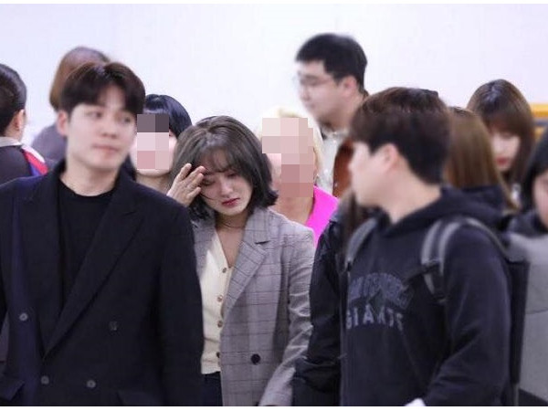 Fan xót xa khi thấy Jihyo (TWICE) bật khóc vì dính vào scandal của Jung Joon Young