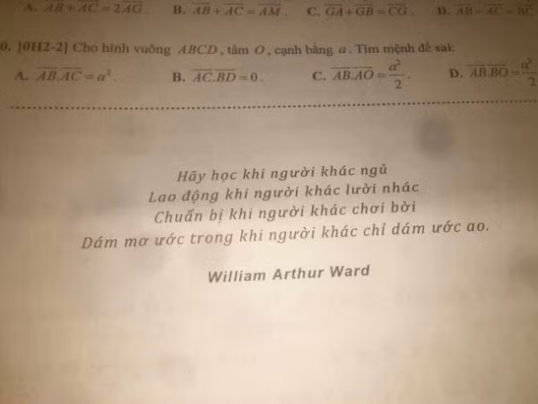Giao bài tập về nhà trong dịp Tết, thầy giáo viết lời động viên khiến teen không nỡ lười biếng