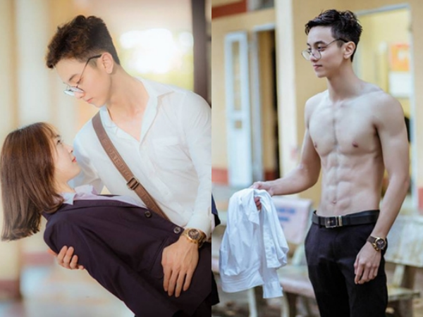 Trai đẹp 6 múi cùng gái xinh thực hiện bộ ảnh cover "Em gái mưa" gây chú ý