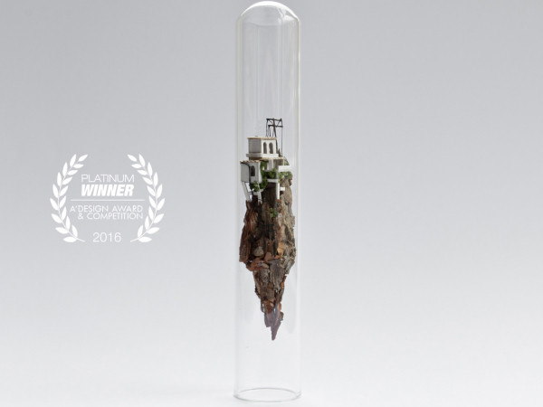 Cả thế giới muôn màu bỗng chốc thu bé lại, vừa bằng... một ống nghiệm nhỏ xinh