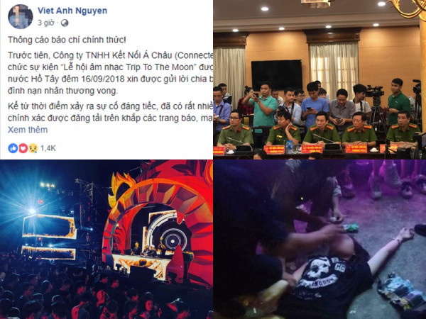 Vụ 7 người tử vong sau đêm nhạc hội ở Hồ Tây: Đại diện công ty tổ chức lên tiếng