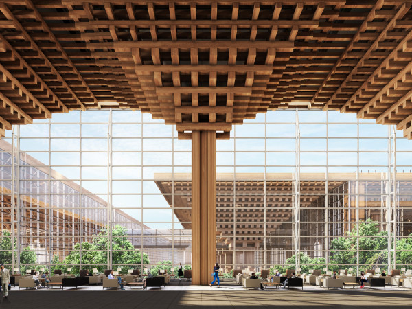 Nhà ga mới của sân bay Suvarnabhumi (Bangkok) sẽ có cả một khu rừng nhiệt đới thu nhỏ!