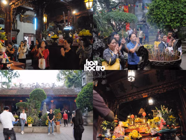 Người dân Hà Nội nhộn nhịp tới đền Quán Thánh vào ngày Rằm tháng Giêng