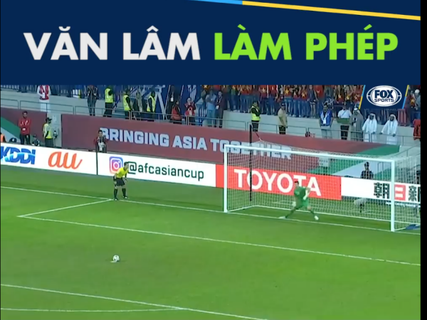  Kênh thể thao hàng đầu châu Á hóm hỉnh lồng nhạc “quẩy” vào clip bắt bóng của Văn Lâm