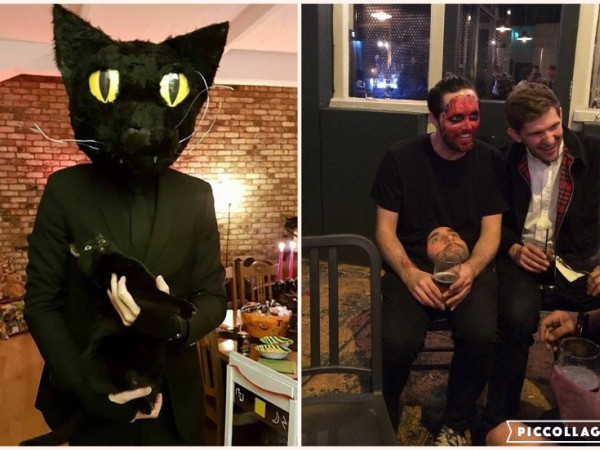 Chùm ảnh vui: Những ý tưởng hóa trang Halloween đầy bất ngờ và "khó đỡ"