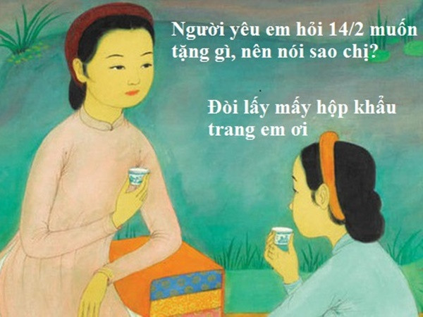 Cư dân mạng chế ảnh dời ngày 14/2, 8/3 sang tận năm sau vì dịch corona