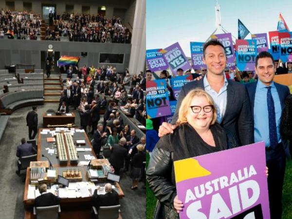 Tin vui cho “hội cầu vồng”: Nước Úc chính thức hợp pháp hóa hôn nhân đồng giới