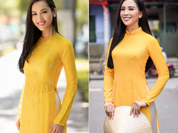 Hoa hậu Trần Tiểu Vy giống Á hậu Hoàng My như chị em thất lạc