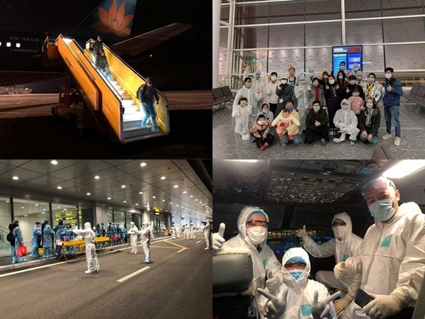 Hình ảnh đầu tiên của 29 người Việt vừa trở về từ Vũ Hán