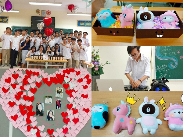 Quà 20/10 "chất chơi" của 31 bạn nam tặng 4 nữ sinh cùng lớp khiến ai cũng phải ghen tỵ