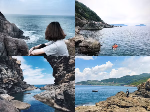 Mũi Nghê - "tọa độ" hồ nước xanh ngắt đẹp như tranh tại Đà Nẵng