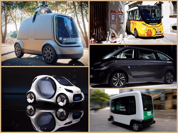 Hình ảnh ấn tượng về các xe ô tô tự hành mới và hiện đại