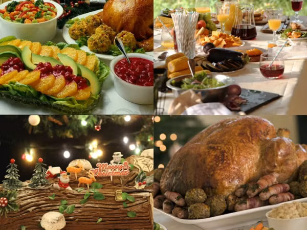 Mời bạn dự bữa tiệc Giáng sinh ở khắp nơi trên thế giới xem có gì khác nhau không nhé!