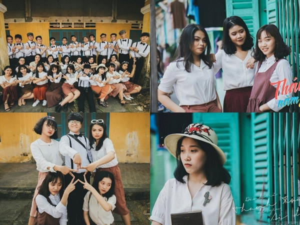 Bộ ảnh kỷ yếu "chất như nước cất" của học sinh Sài Gòn theo concept "Tháng năm rực rỡ"