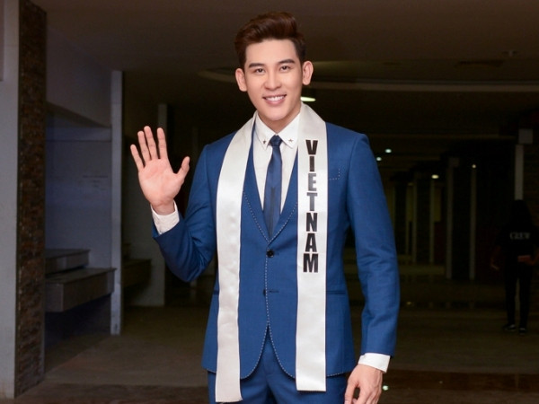 Siêu mẫu Minh Trung kêu gọi bình chọn tại cuộc thi "Mr International 2018"