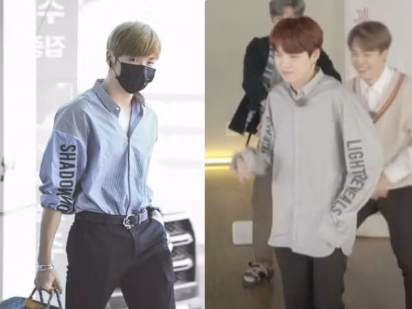 Hiếm hoi lắm mới thấy Kang Daniel (Wanna One) và Suga (BTS) đụng hàng thế này