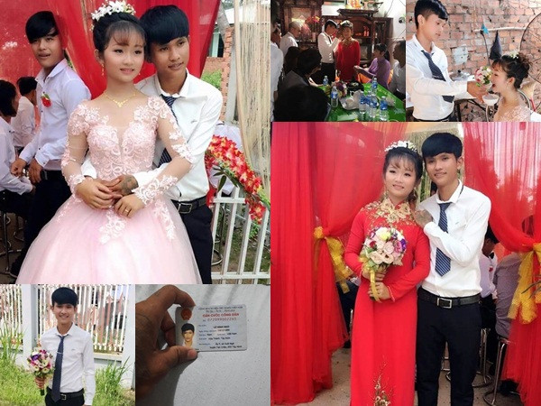 Đám cưới "cô dâu 12 và chú rể 14 tuổi" chú rể lên tiếng vì gia đình quá stress