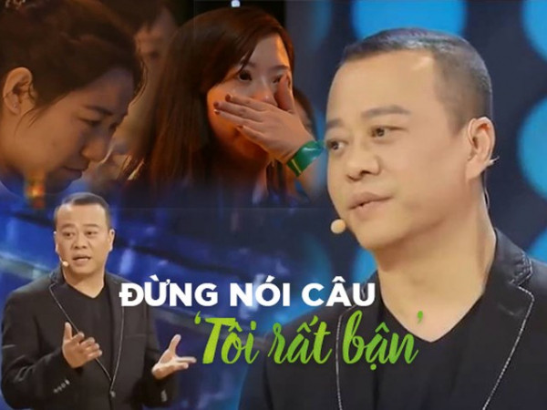 Âu Dương Chấn Hoa khiến hàng triệu người khóc: "Đừng lấy sự bận rộn làm cái cớ của bản thân"