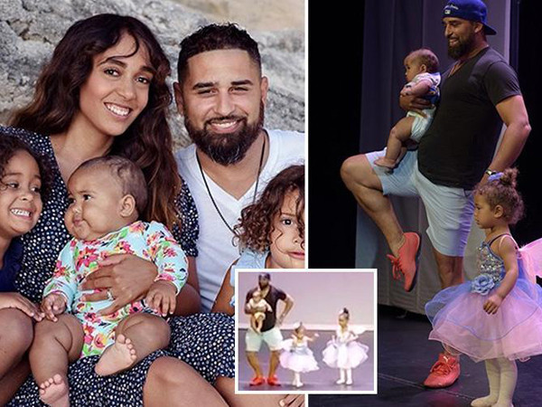 Anh: Ông bố lực lưỡng múa ballet gây sốt mạng xã hội