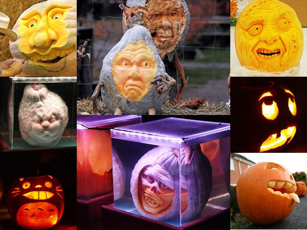 Những ý tưởng chạm khắc bí ngô đẹp độc và dị cho mùa Halloween