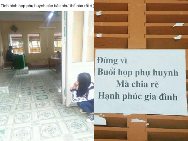 Mùa họp phụ huynh "khốc liệt" với những bức hình và khẩu hiệu khiến dân tình "cười rụng rốn"