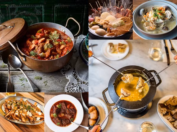 10 đặc sản ấm sực cho ngày lạnh trên thế giới