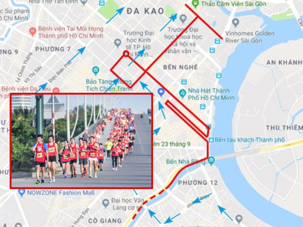 TP.HCM: Lưu ý các tuyến đường tại trung tâm thành phố sẽ bị cấm xe vào cuối tuần này